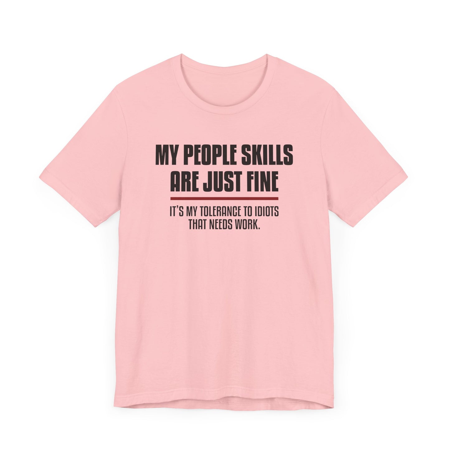 Dad Funny People Skills Unisex Jersey Short Sleeve Tee