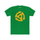 Retro Vinyl Record Unisex Cotton Crew Tee - Music Lover's Apparel - 45 Record Insert - Riff Raff Wear