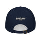 Thunderbolt Embroidered Organic Baseball Cap, Eco-Friendly Hat, Unique  Riff Raff Wear
