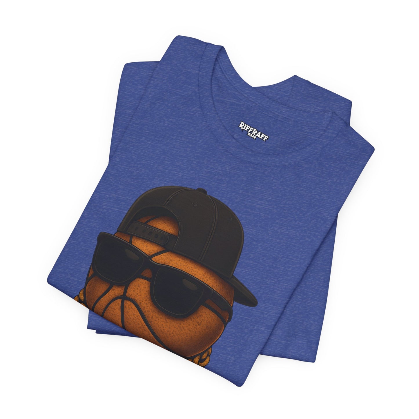 Basketball Bling Tee — Cool Hip-Hop Ball Graphic T-Shirt