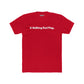 A Walking Red Flag Unisex Cotton Crew Tee - Fun Casual T-Shirt for Everyday Wear - Riff Raff Wear