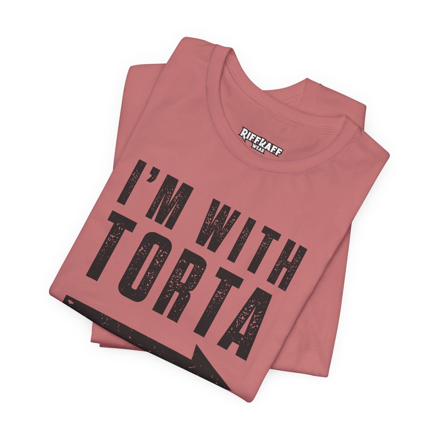 I’m With Torta Arrow Tee - Funny Family/Partner Mexican Food Shirt - Riff Rsff Wear