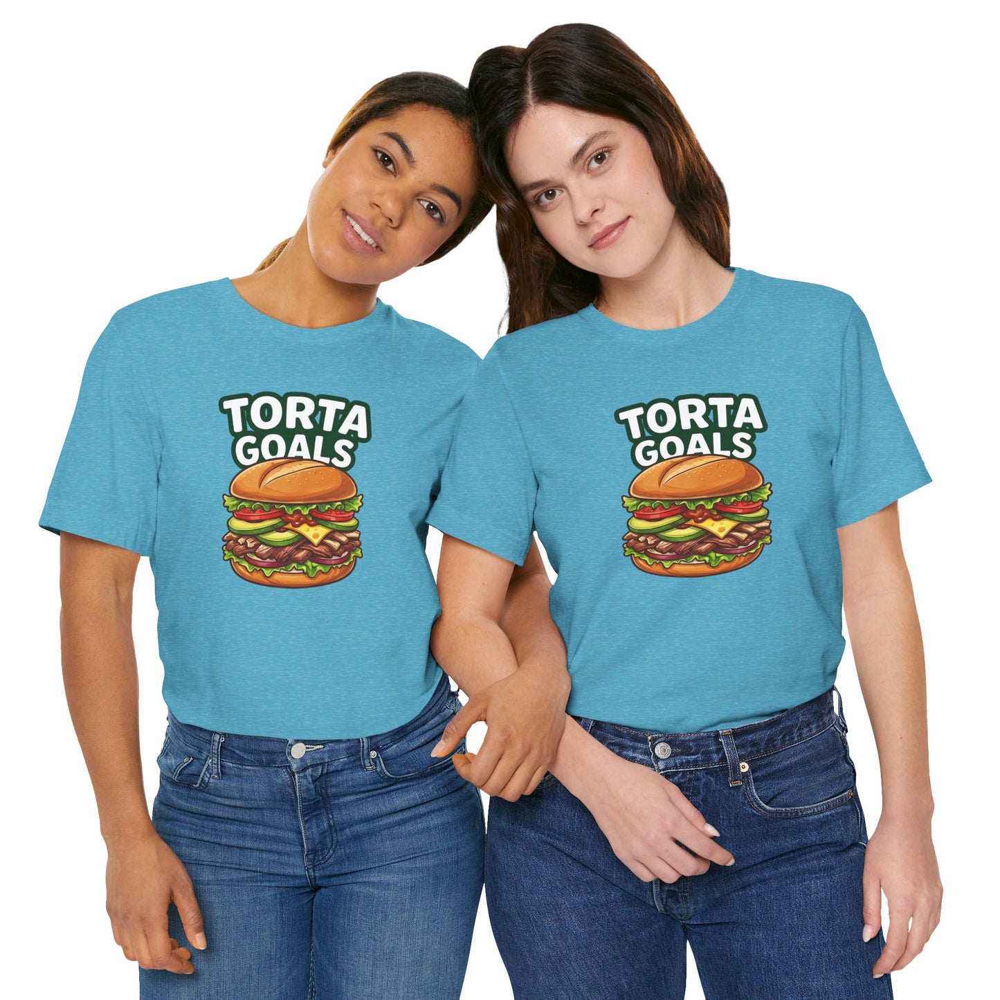 T-Shirt - "Torta Goals" Burger Graphic Tee - Riff Raff Wear