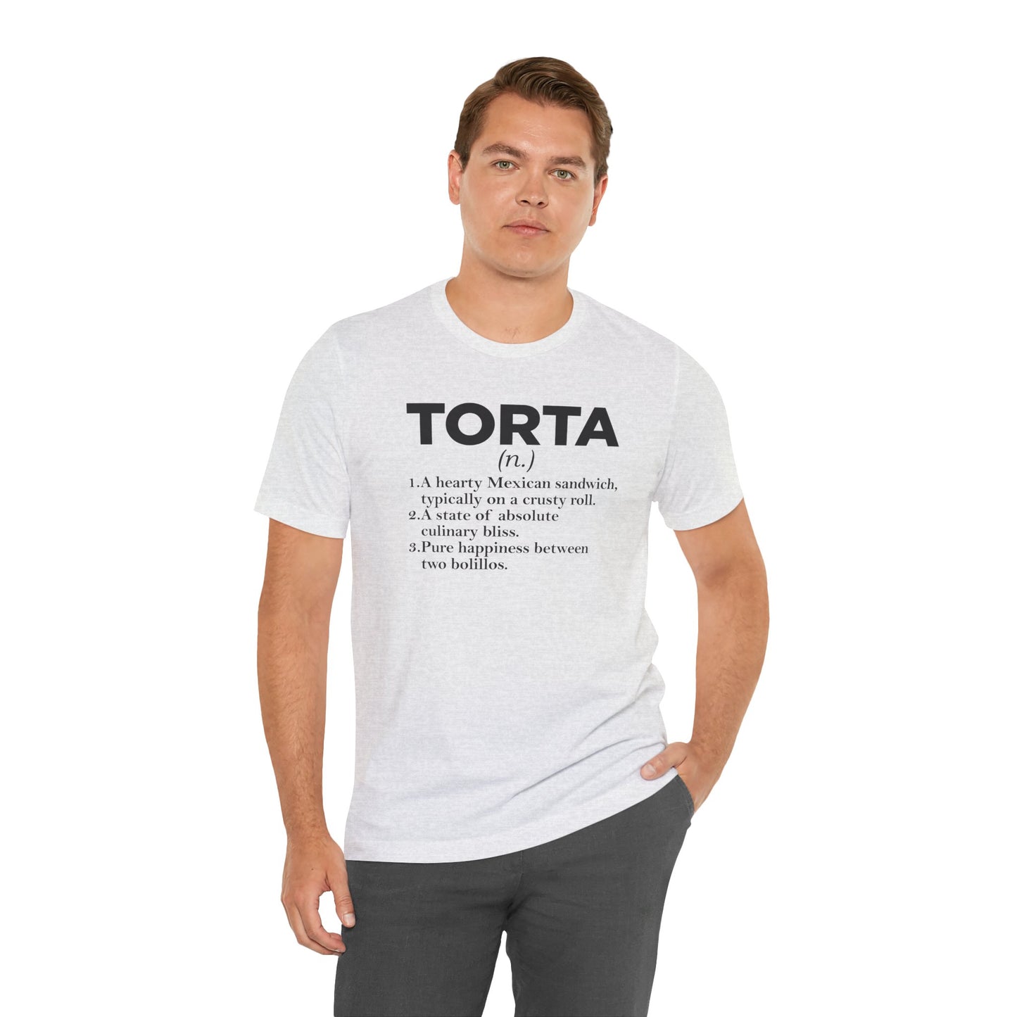 Tee - "TORTA" Definition Shirt (Mexican Sandwich Lover Tee) - Riff Raff Wear