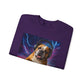 Pizza Party Bulldog Crewneck Sweatshirt - Fun & Cozy Unisex Gift - Riff Raff Wear