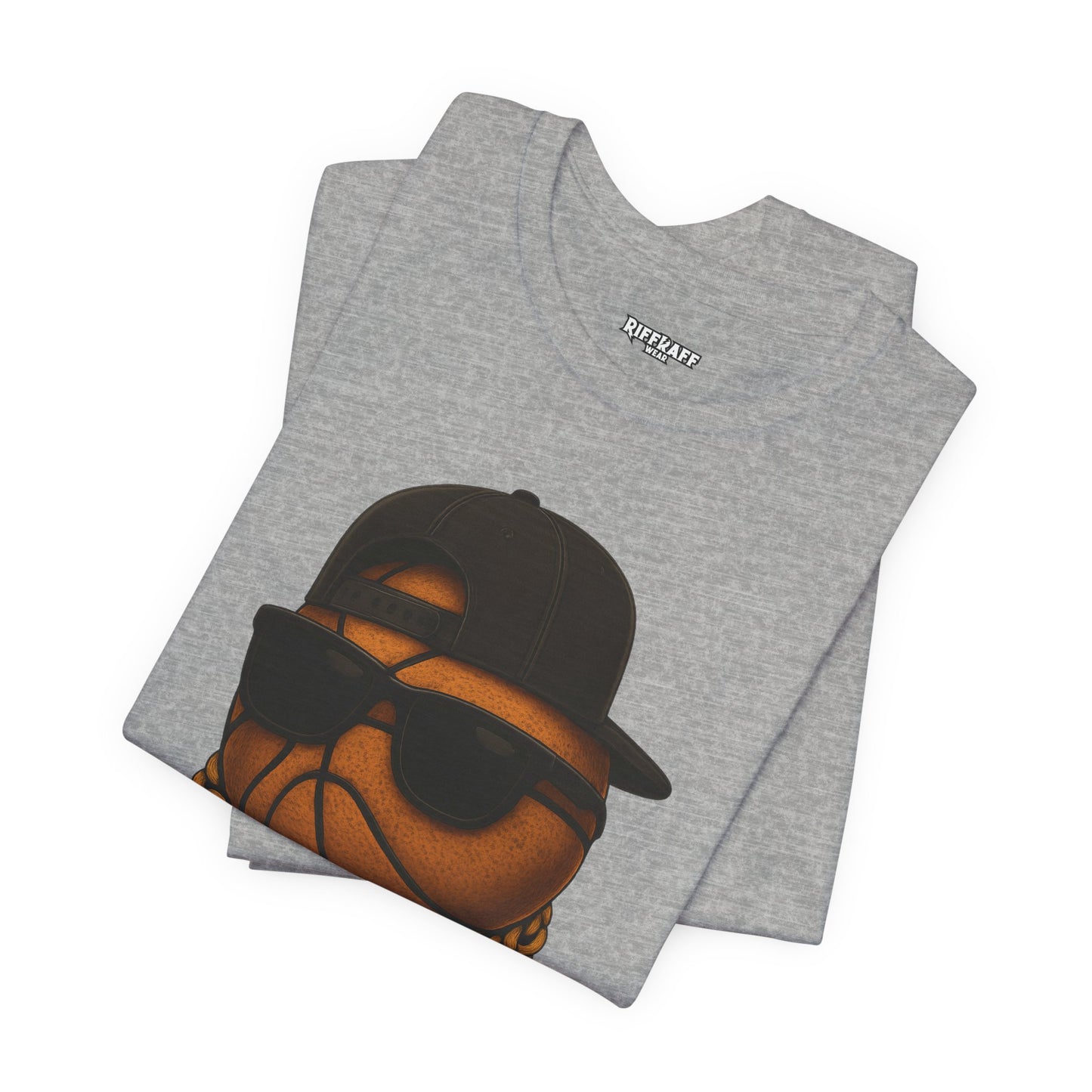 Basketball Bling Tee — Cool Hip-Hop Ball Graphic T-Shirt
