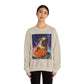 Pizza Party Bulldog Crewneck Sweatshirt - Fun & Cozy Unisex Gift - Riff Raff Wear
