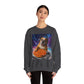 Pizza Party Bulldog Crewneck Sweatshirt - Fun & Cozy Unisex Gift - Riff Raff Wear
