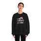 Christmas Sweatshirt, Funny Holiday Gift, Cozy Crewneck, Naughty Nice Humor, Unisex Winter Style, Festive Apparel - DMHoops.com