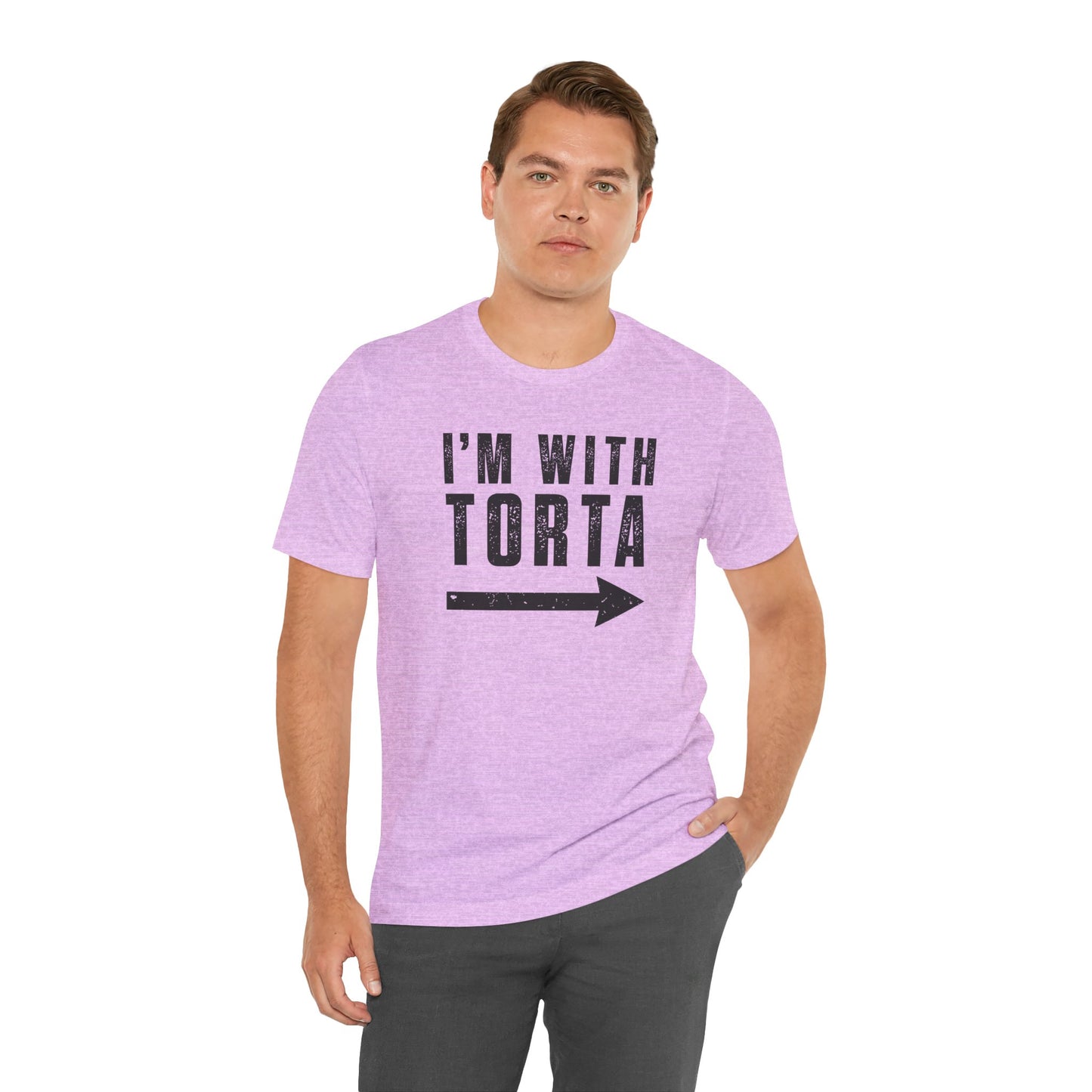 I’m With Torta Arrow Tee - Funny Family/Partner Mexican Food Shirt - Riff Rsff Wear