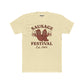 Sausage Festival Unisex Cotton Crew Tee | Fun & Festive Shirt for Food Lovers - Riff Raff Wear