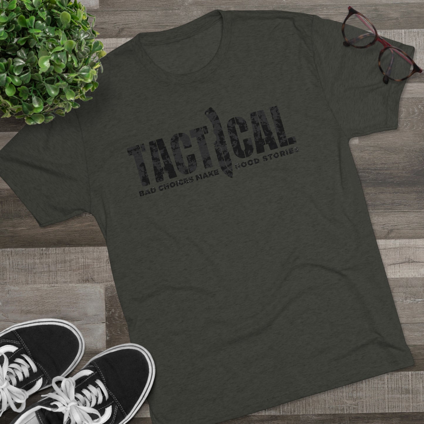 Riff Raff Wear Tactical 2 Unisex Tri-Blend Crew Tee