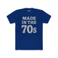 Vintage 70s Unisex Cotton Crew Tee - Retro Made in the 70s T-Shirt - Riff Raff Wear