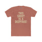 Funny Unisex Cotton Crew Tee - 'This Shirt is a Deepfake!' - Riff Raff Wear
