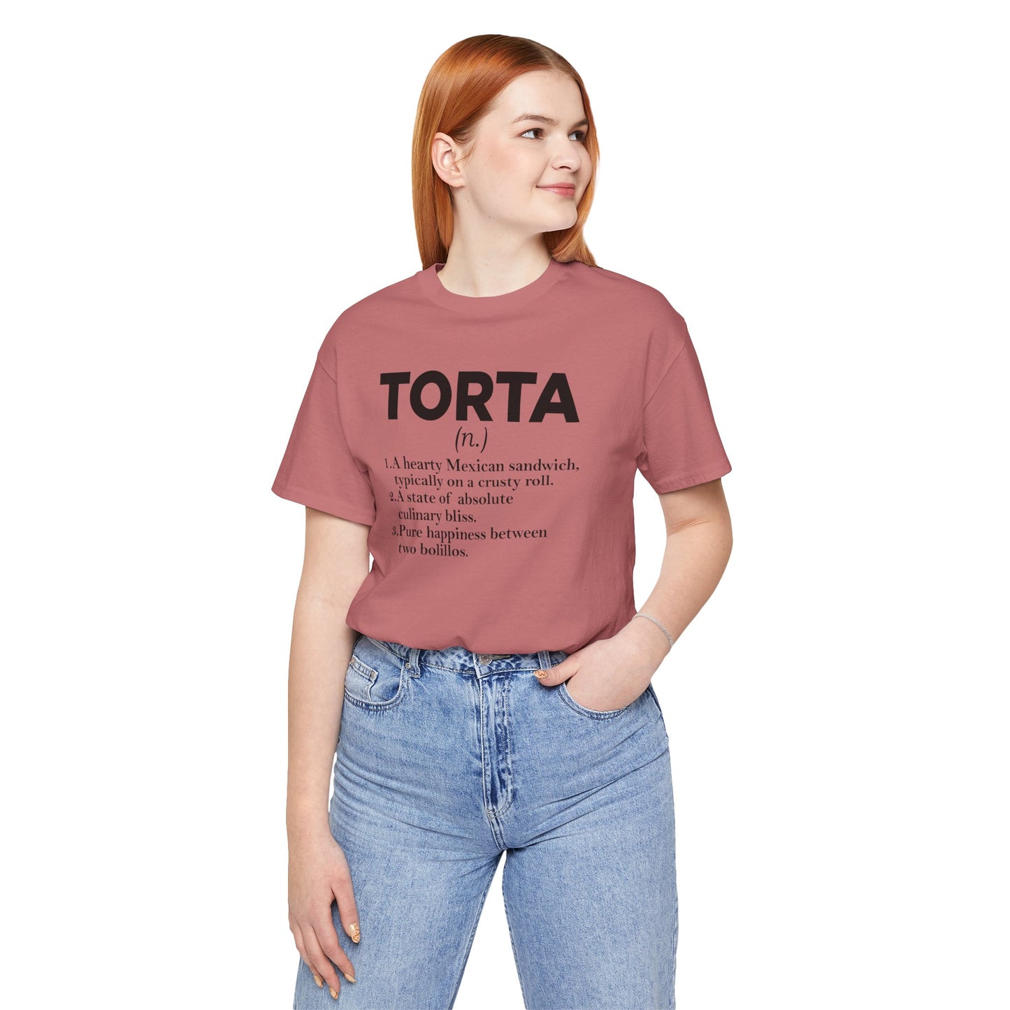 Tee - "TORTA" Definition Shirt (Mexican Sandwich Lover Tee) - Riff Raff Wear