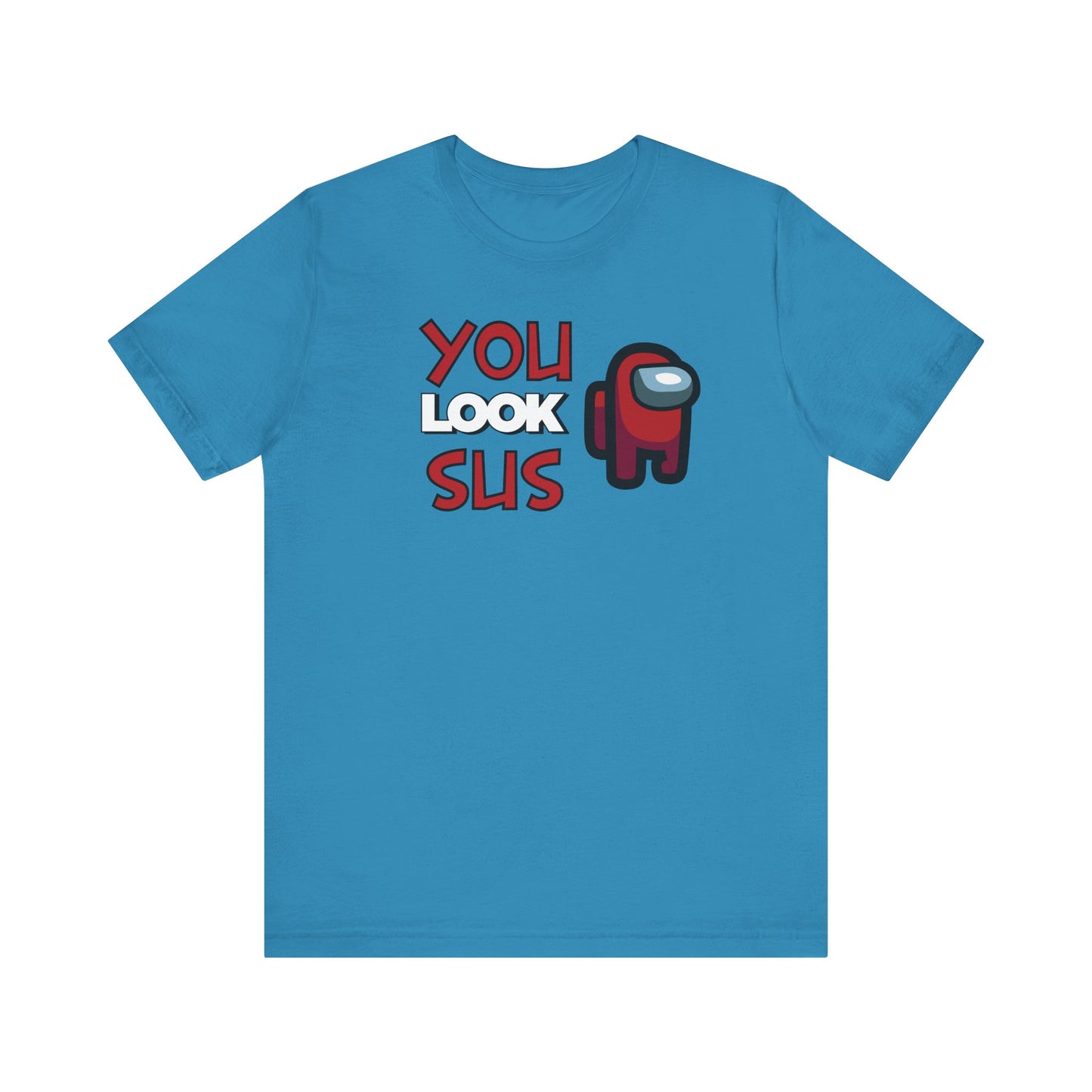 Dad Funny You Look Sus Unisex Jersey Short Sleeve Tee