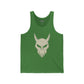 Unisex Jersey Tank with Bold Skull Design - Perfect for Casual Wear & Festivals - Riff Raff Wear