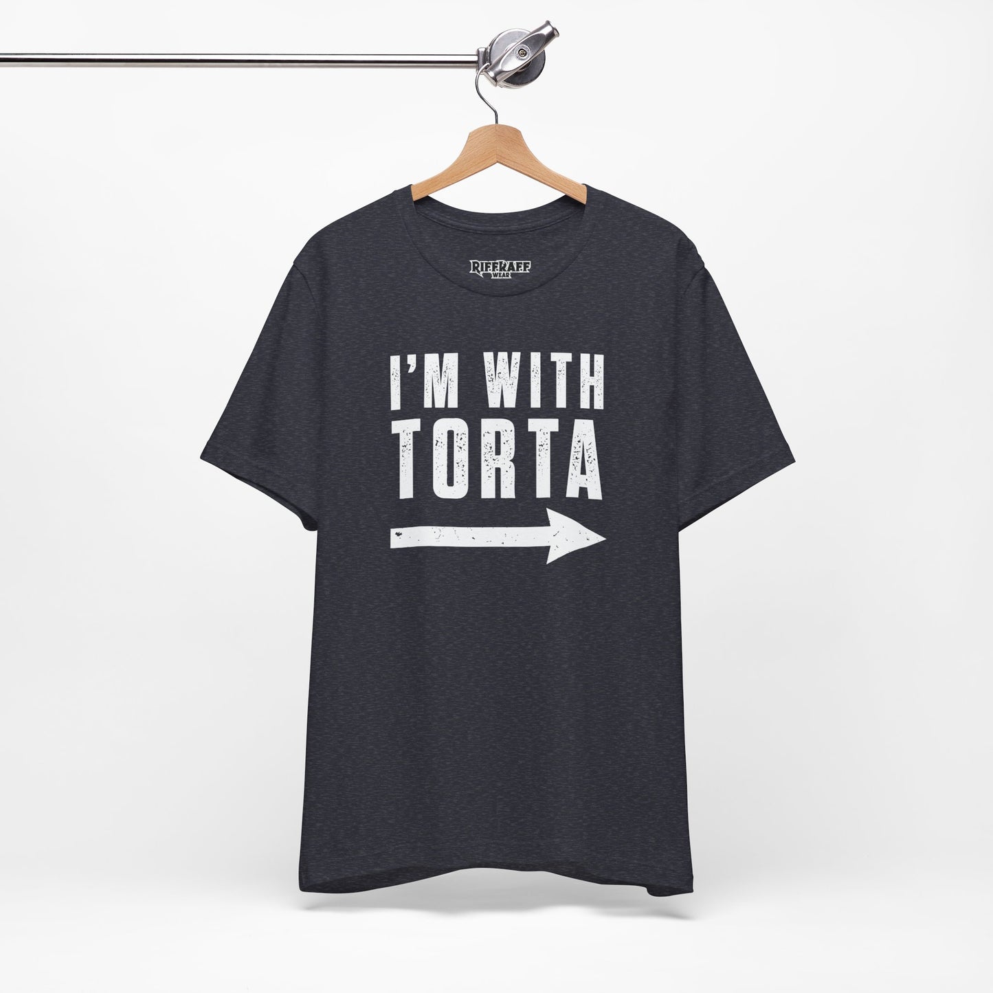 I’m With Torta Arrow Tee - Funny Family/Partner Mexican Food Shirt - Riff Rsff Wear