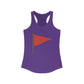 Red Flag Racerback Tank Top for Women - Casual Summer Top - Riff Raff Wear