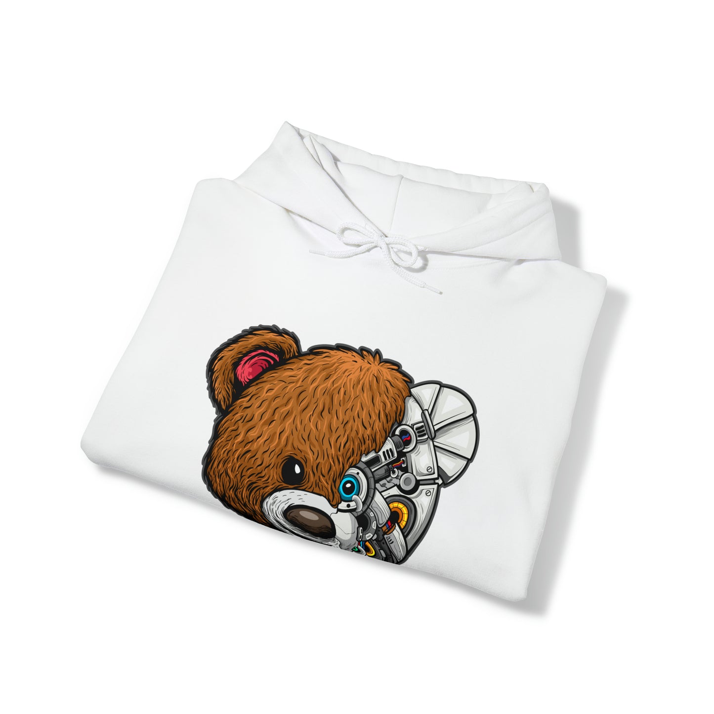 Riff Raff Wear Cyborg Bear Unisex Heavy Blend™ Hooded Sweatshirt