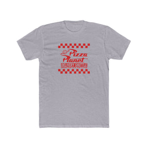Pizza Planet Delivery Crew Tee - Unisex Cotton T-Shirt for Pizza Lovers - Riff Raff Wear