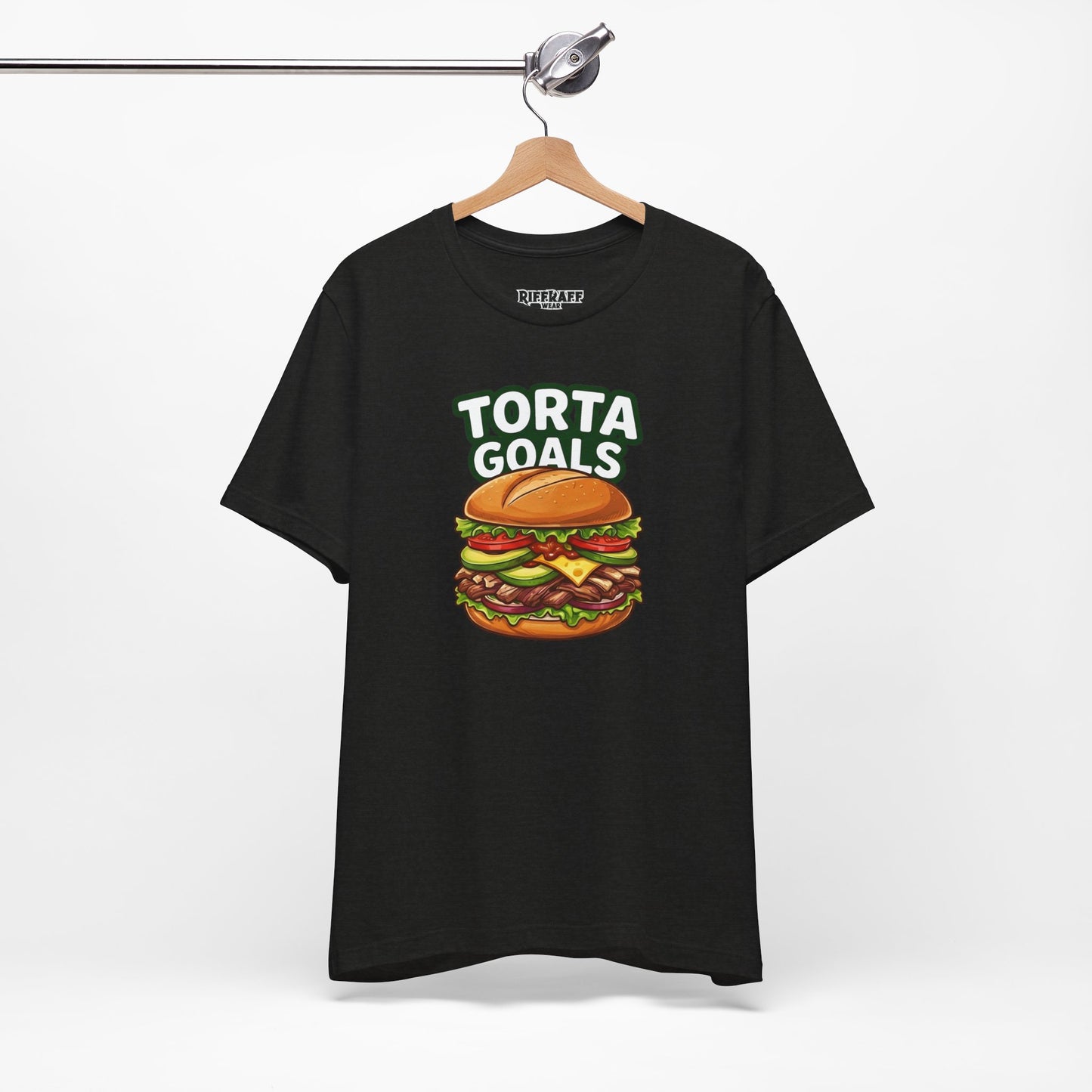 T-Shirt - "Torta Goals" Burger Graphic Tee - Riff Raff Wear