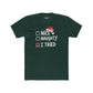 Funny Christmas Tee, Unisex Cotton Crew Tee, Holiday Apparel, Gift for Her/Him, Seasonal Humor, Nice Naughty I Tried - Riff Raff Wear