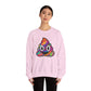 Colorful Emoji Crewneck Sweatshirt - Fun Unisex Design - Riff Raff Wear