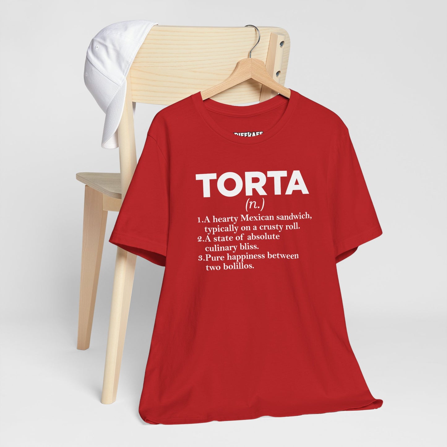 Tee - "TORTA" Definition Shirt (Mexican Sandwich Lover Tee) - Riff Raff Wear