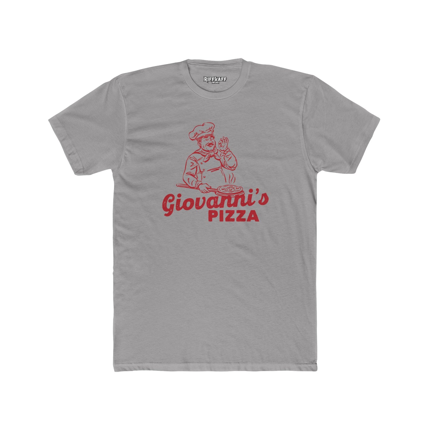 Unisex Cotton Crew Tee - Pizza Box - Riff Raff Wear