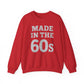 Vintage 60s Crewneck Sweatshirt - Retro Style Made in the 60s - Riff Raff Wear