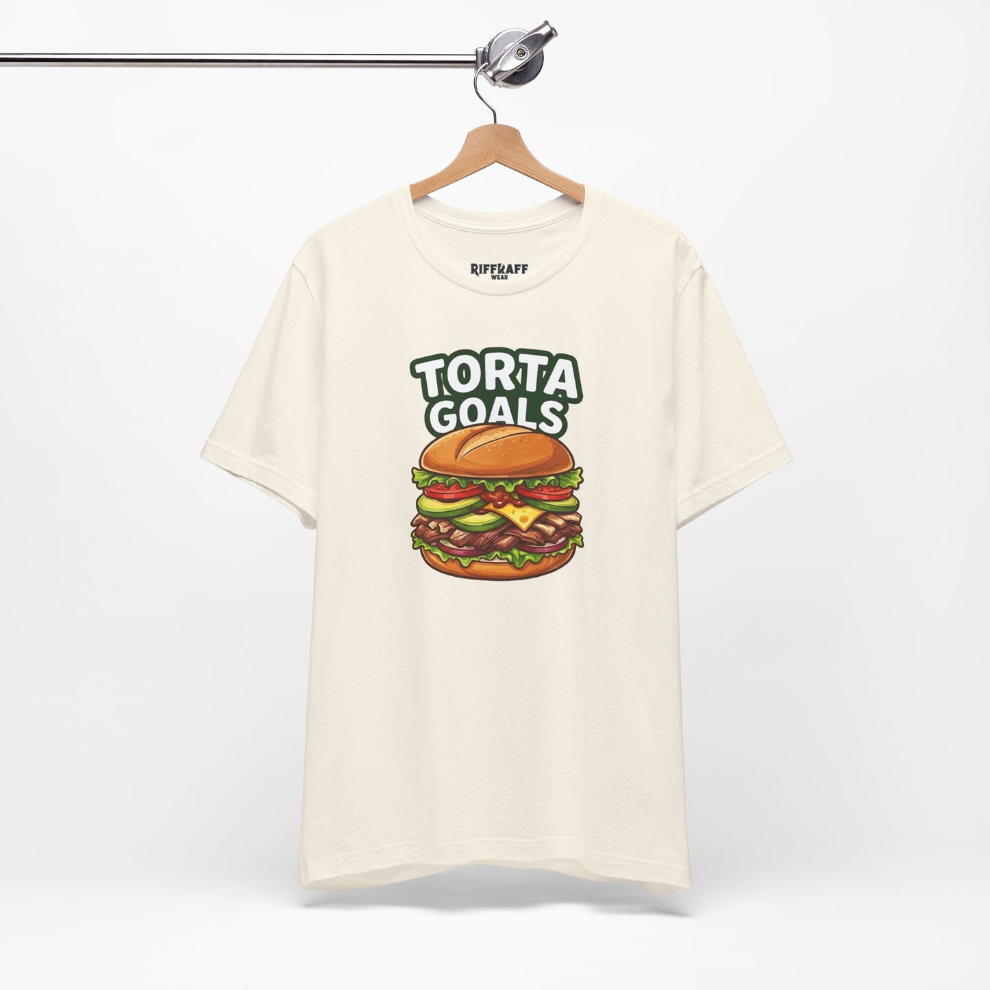 T-Shirt - "Torta Goals" Burger Graphic Tee - Riff Raff Wear