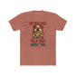 My Bulldog and I Talk Shit Unisex Cotton Crew Tee - Fun Pet Lover T-Shirt - Riff Raff Wear