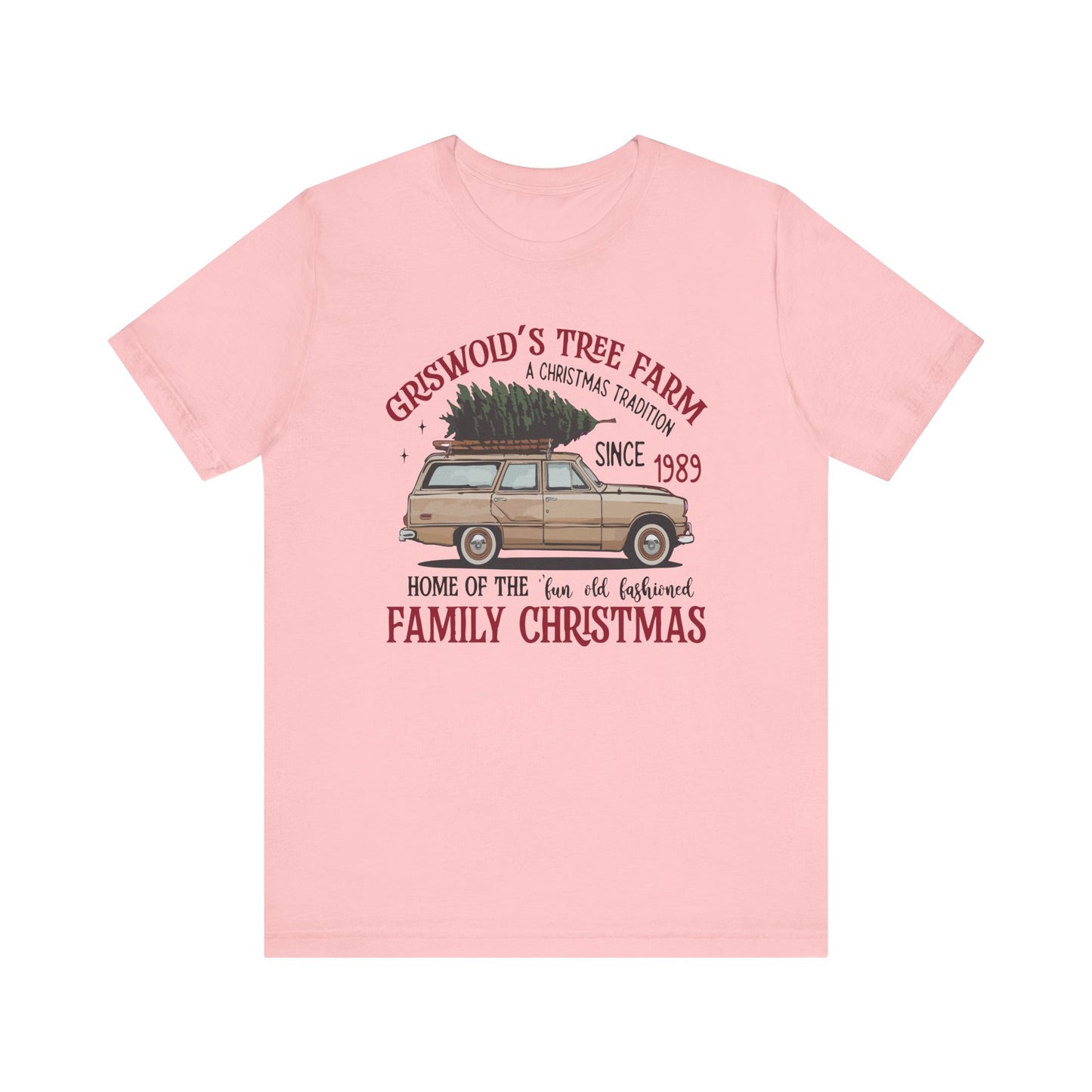 Family Christmas Tree Farm Tee, Unisex Holiday T-Shirt, Perfect for Christmas Celebrations, Gift for Tree Farmers, Cozy Holiday Vibes - Riff Raff Wear