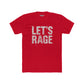 Unisex Cotton Crew Tee - Let's Rage Graphic T-Shirt for Music Lovers - Riff Raff Wear