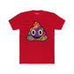 Colorful Cartoon Poop Unisex Cotton Crew Tee - Riff Raff Wear