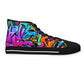 Riff Raff Wear Graffiti Women's High Top Sneakers