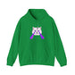 Riff Raff Wear Laser Cat Unisex Heavy Blend™ Hooded Sweatshirt