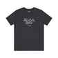Fate leads the willing and drags along the reluctant - Unisex Jersey Short Sleeve Tee  Mind Forge -Raff Raff Wear