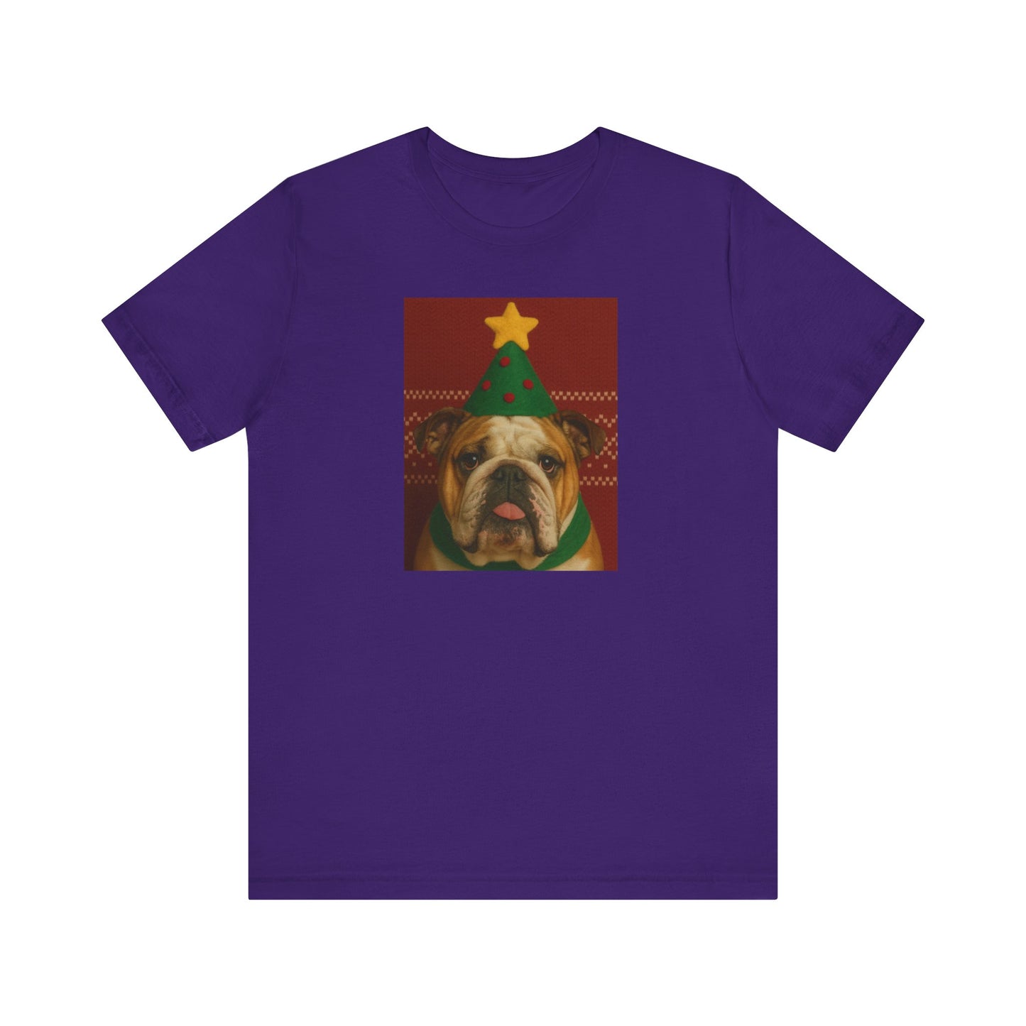 Festive Dog Christmas Tee, Cute Holiday T-Shirt, Unisex Pet Lover Gift, Funny Pet Design, Christmas Apparel - Riff Raff Wear