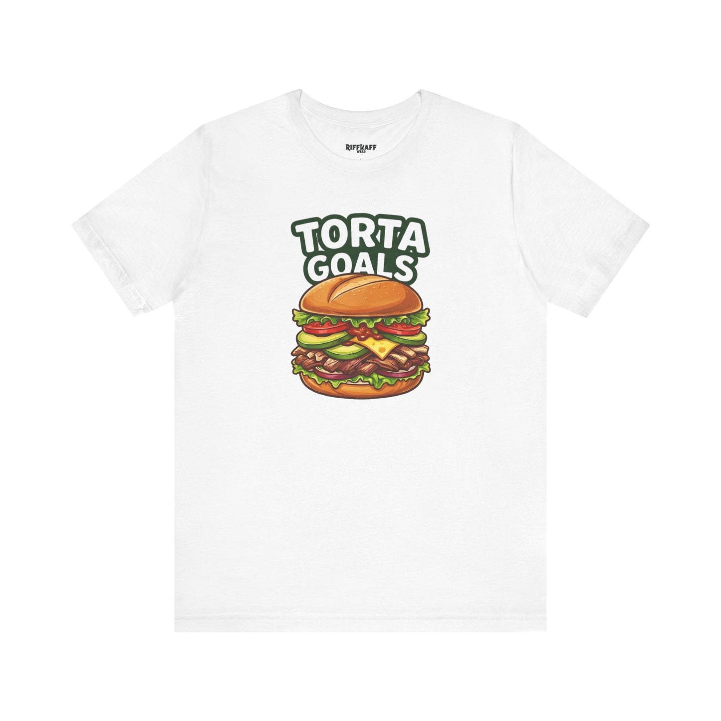 T-Shirt - "Torta Goals" Burger Graphic Tee - Riff Raff Wear