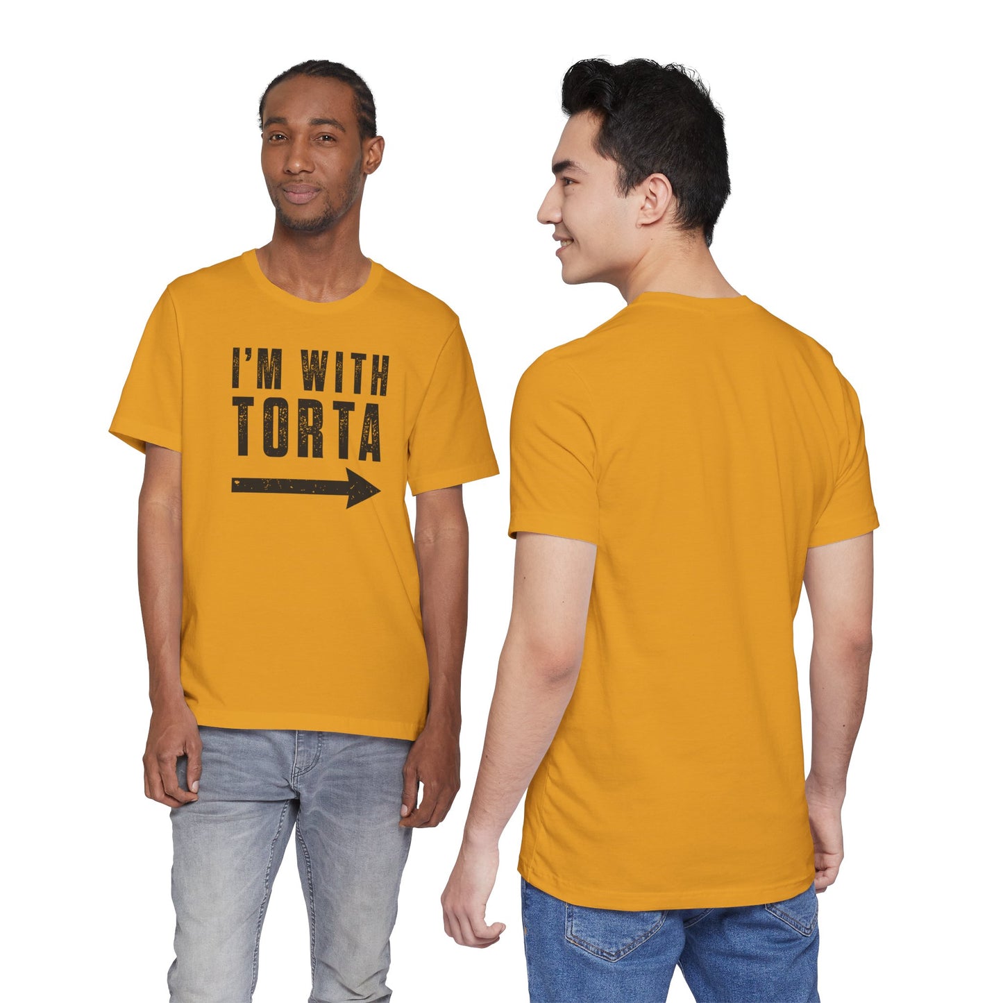 I’m With Torta Arrow Tee - Funny Family/Partner Mexican Food Shirt - Riff Rsff Wear
