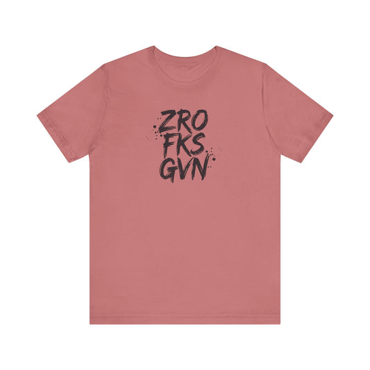 Unisex Graphic Tee - ZROFRSGVN, Casual Wear, Graphic Shirt, Streetwear, Everyday Fashion, Gift for Him/Her - Riff Raff Wear