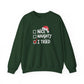 Christmas Sweatshirt, Funny Holiday Gift, Cozy Crewneck, Naughty Nice Humor, Unisex Winter Style, Festive Apparel - DMHoops.com