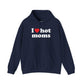 Riff Raff Wear I Love Hot Moms Unisex Heavy Blend Hooded Sweatshirt
