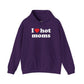 Riff Raff Wear I Love Hot Moms Unisex Heavy Blend Hooded Sweatshirt