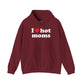 Riff Raff Wear I Love Hot Moms Unisex Heavy Blend Hooded Sweatshirt