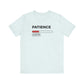 Dad Funny T-shirt Patience Loading Please Wait - Riff Raff Wear